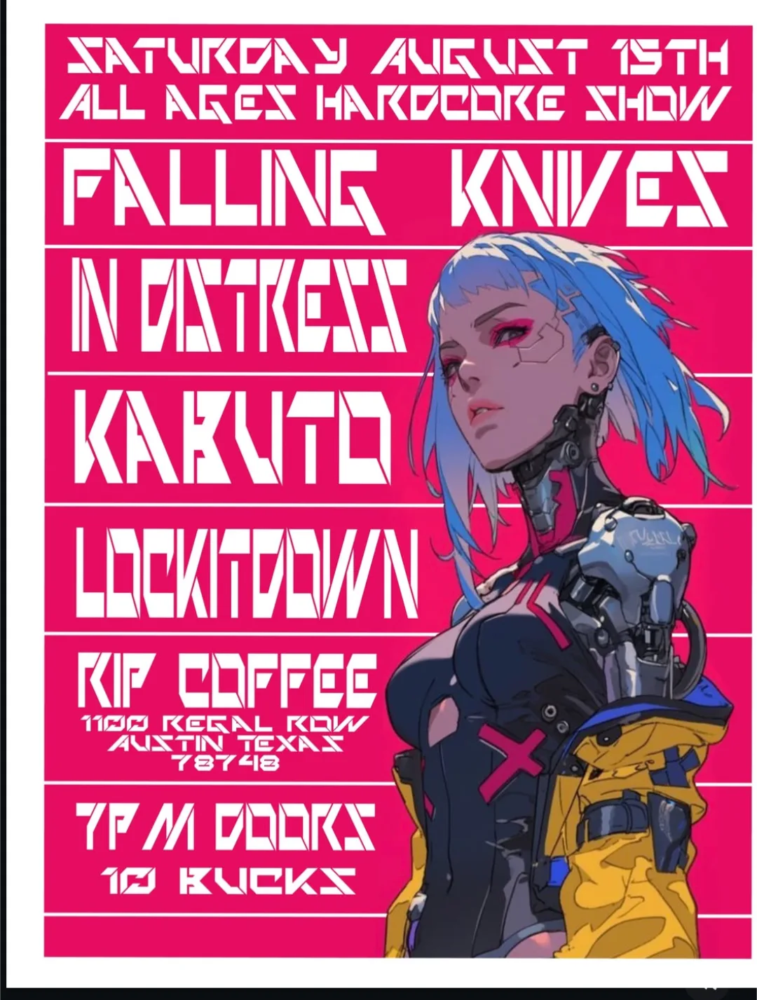 Falling Knives,  In Distress,  Kabuto,  LockItDown